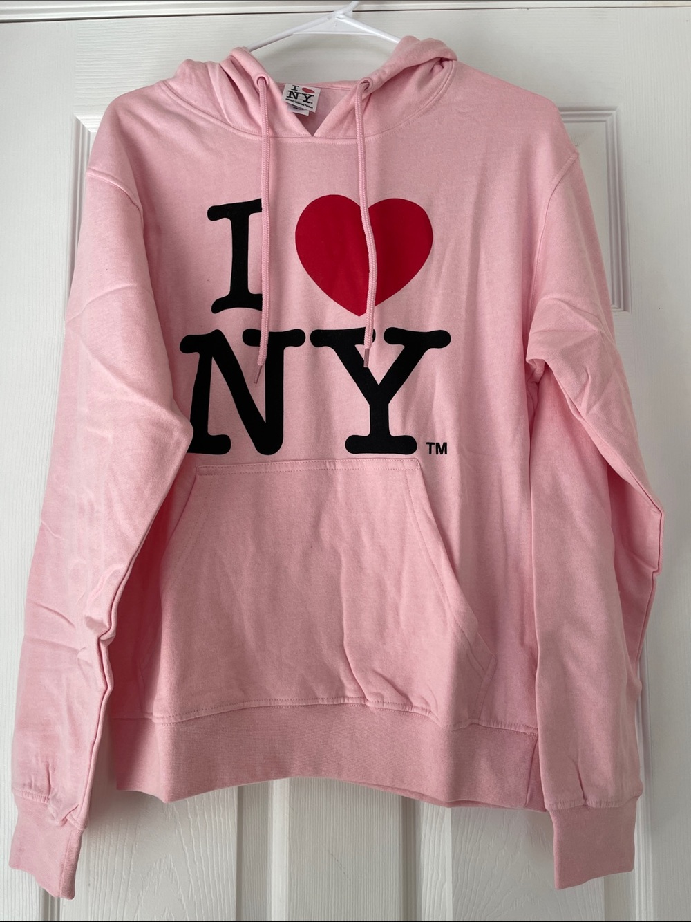 NWT I Love New York Pink Sweater Size Small